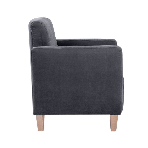 Fotoliu Max Winzer Milla Velor, gri antracit-image-3