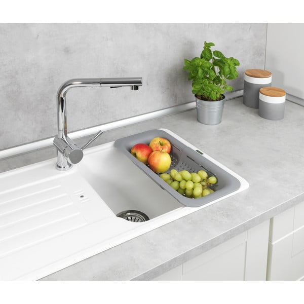 Scurgător telescopic pentru chiuvetă din plastic Sieve – Wenko-image-2