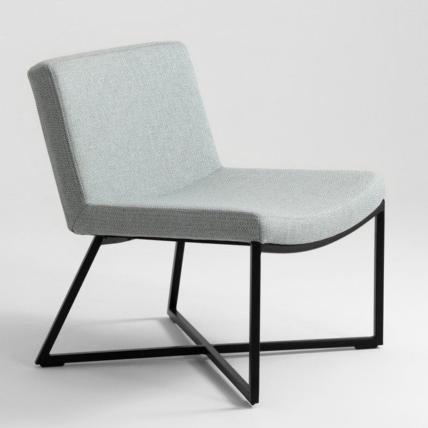 Fotoliu Custom Form Zero, albastru deschis-image-1