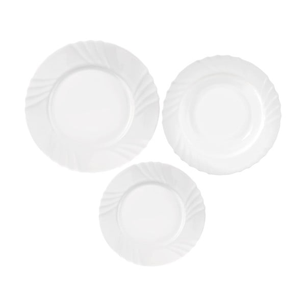 Serviciu de masă 18 buc. din sticlă Luna – Orion