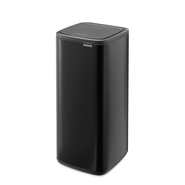 Coș de gunoi negru mat cu senzori de atingere din oțel 30 l Bo Touch – Brabantia