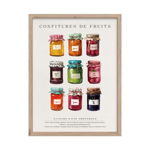 Tablou 30x40 cm Confitures – Styler