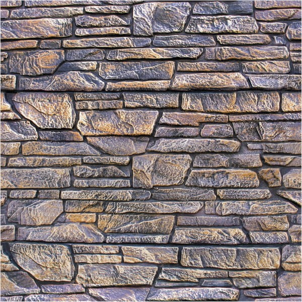 Autocolant de perete Ambiance Stone Facing of Torrerdam, 40 x 40 cm