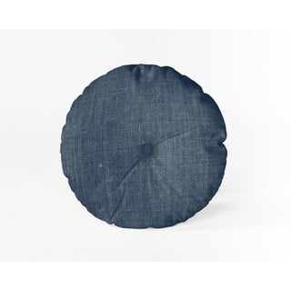 Pernă Really Nice Things Cojin Redondo Blue, ⌀ 45 cm, albastru