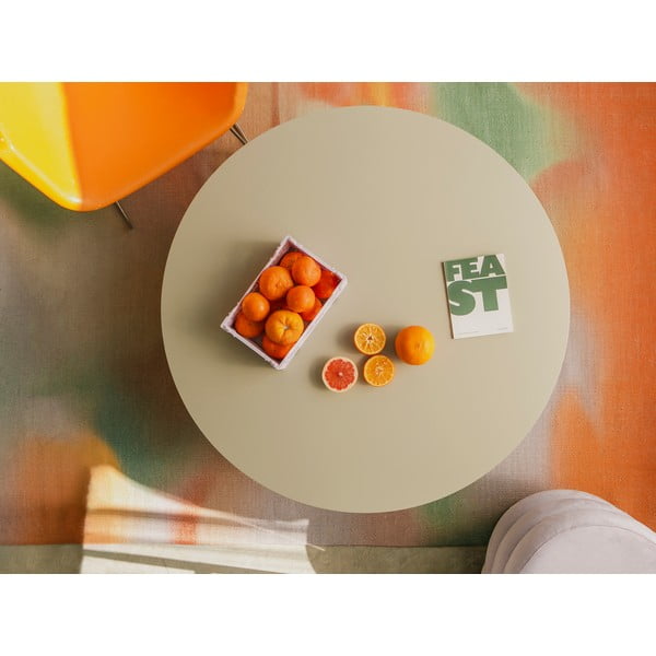 Măsuță de cafea albă rotundă ø 100 cm Pausa – Really Nice Things-image-3