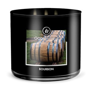 Lumânare parfumată pentru bărbați Goose Creek Bourbon, 35 de ore de ardere