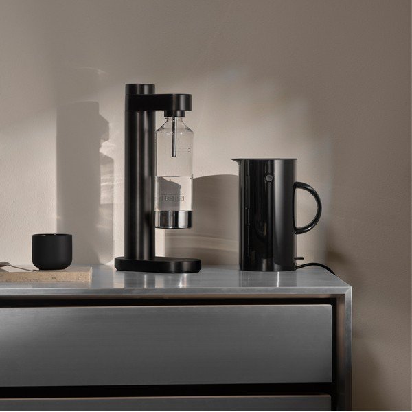 Aparat de bucătărie negru din oțel inoxidabil Brus – Stelton-image-1
