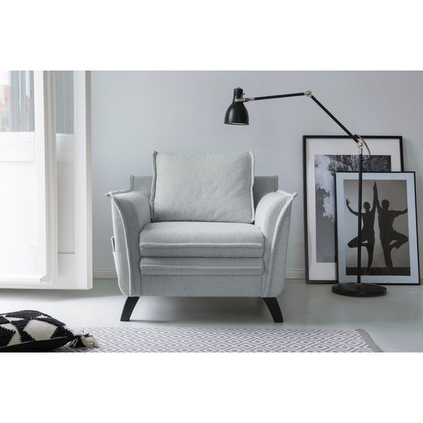Fotoliu Miuform Charming Charlie, gri deschis-image-1