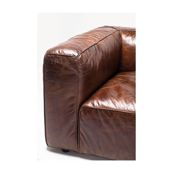 Canapea din piele cu 3 locuri Kare Design Cubetto-image-2