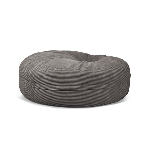 Fotoliu bean bag verde cu tapițerie din catifea reiată Roll 190 – SLOWDOWN-image-3