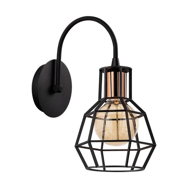 Aplică de perete neagră/în culoarea bronz ø 17 cm Kapadokya – Opviq lights-image-2