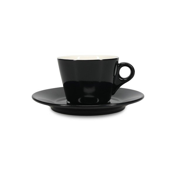 Farfurioară neagră din porțelan ø 15,5 cm Barista – BonBistro-image-2