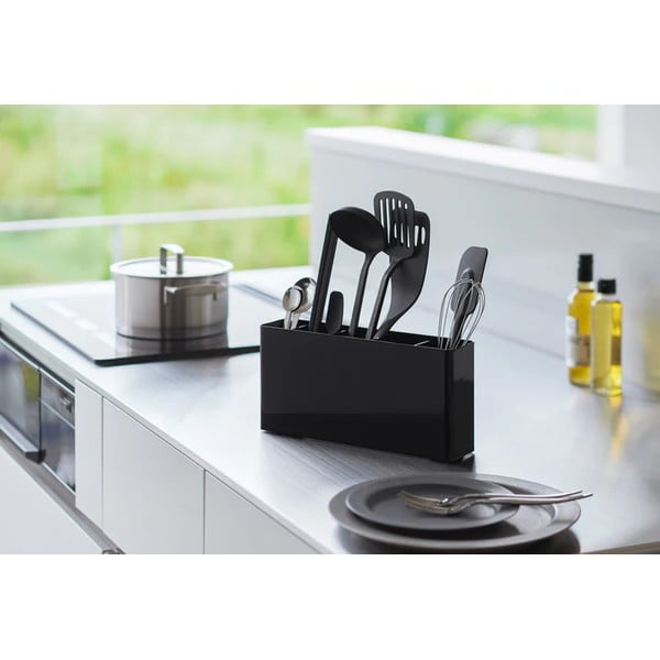 Suport pentru ustensile de bucătărie  din metal Tower – YAMAZAKI-image-3