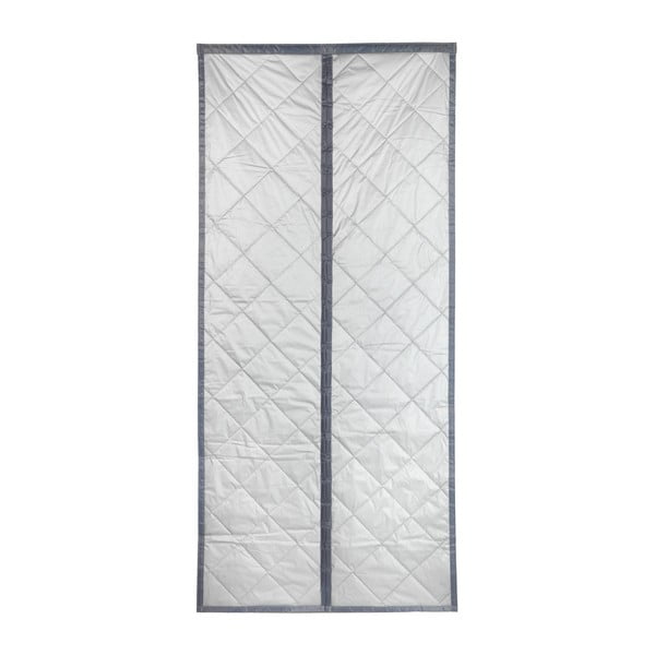 Draperie gri/argintie termoizolantă 80x200 cm cu prindere la ușă – Maximex