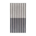 Prosop albastru/gri din bumbac organic 50x90 cm Disorder – Mette Ditmer Denmark