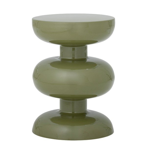 Măsuță auxiliară rotundă din metal ø 33,5 cm Alba – Bloomingville