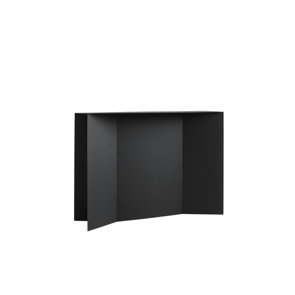 Masă de cafea Custom Form Oli, 100 x 30 cm, negru