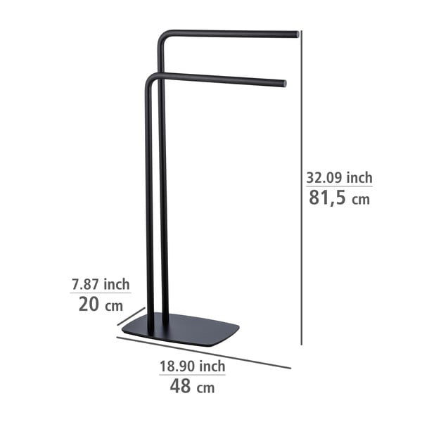 Suport pentru prosoape din oțel Iria – Wenko-image-3