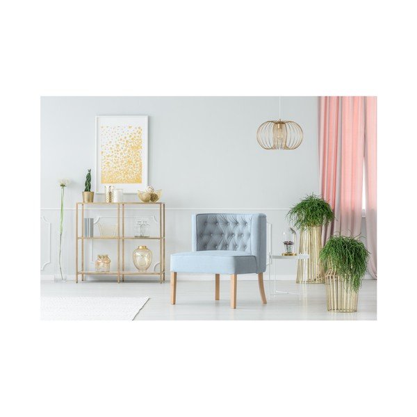 Fotoliu Micadoni Home Rigo, albastru pastel-image-3