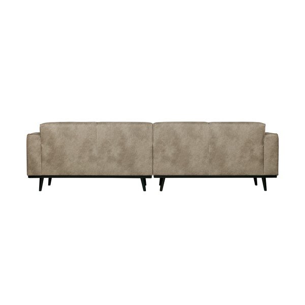 Canapea din piele artificială BePureHome Statement, 280 cm, gri-image-2