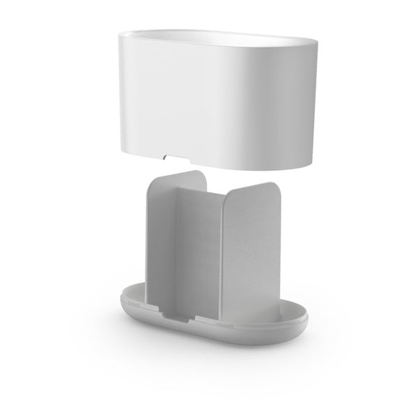 Suport pentru periuța de dinți alb din plastic Duo – Joseph Joseph-image-2