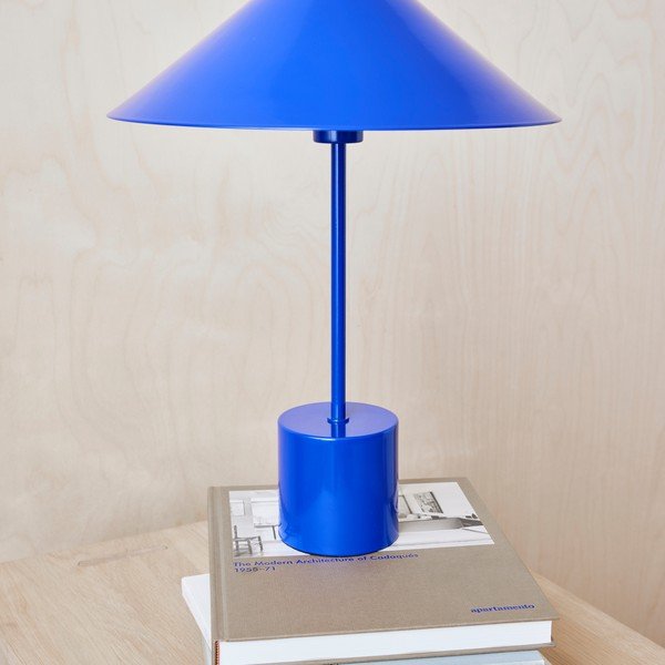 Veioză albastră din metal (înălțime 50 cm) Kasa – OYOY Living Design-image-1
