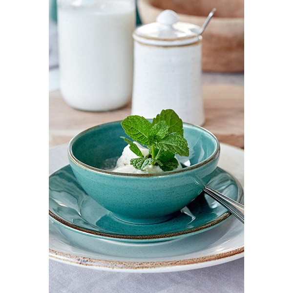 Farfurie din gresie ceramică Casafina Sardegna, ⌀ 16 cm, albastru-image-1