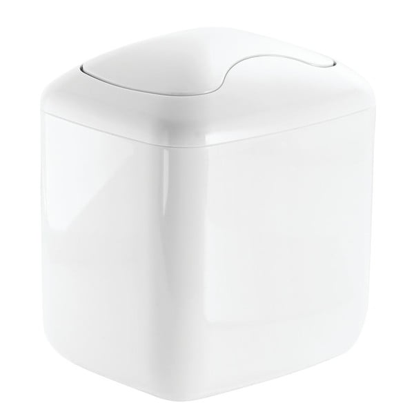 Coș de gunoi iDesign Una, alb-image-1