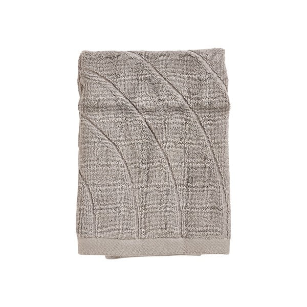 Prosop grej din bumbac din frotir 50x70 cm Time – Zone