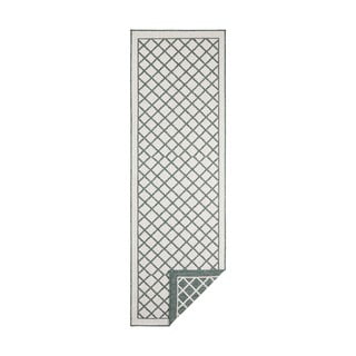 Covor adecvat pentru exterior NORTHRUGS Sydney, 80 x 350 cm, verde-crem
