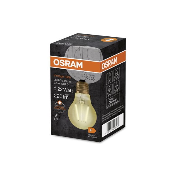 Bec LED E27, cu lumină caldă 2,5 W – Candellux Lighting-image-2