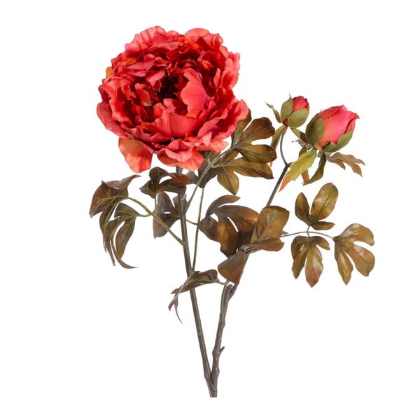 Floare artificială Ixia Peonia, înălțime 97,5 cm, roșu