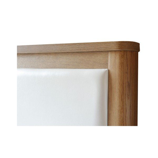 Pat dublu Mazzini Beds Scandi, 140 x 200 cm, alb-image-1