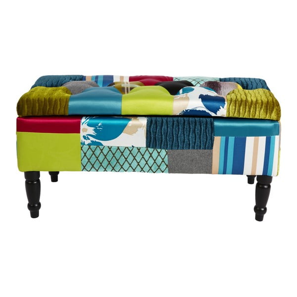 Banchetă tapițată Noelani cu spațiu de depozitare-image-2