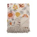 Pătură din amestec de bumbac 130x160 cm Vivielle – Bloomingville