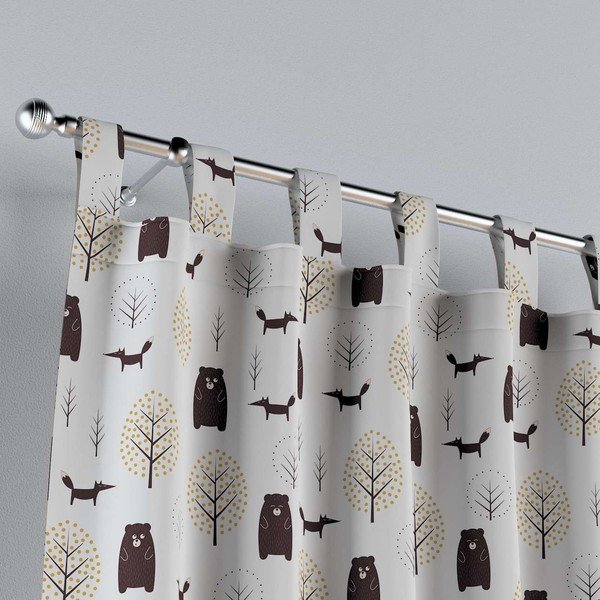 Draperie pentru copii 260x130 cm Magic Collection - Yellow Tipi-image-4