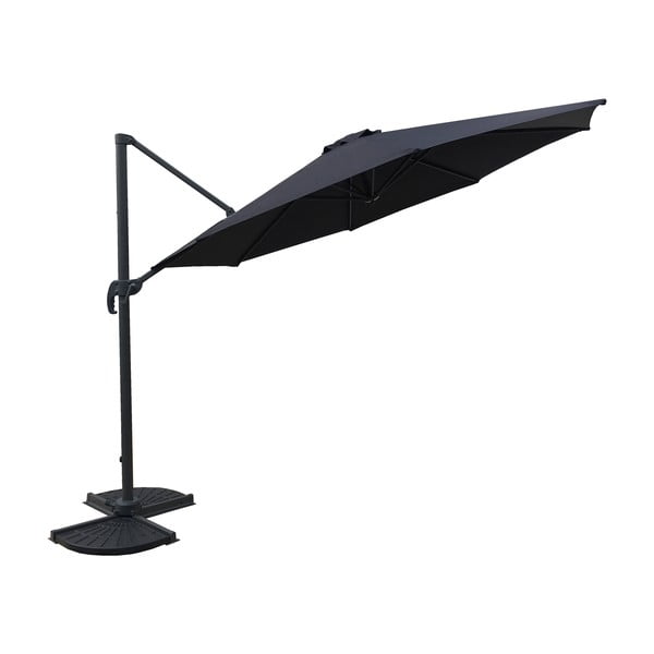 Umbrelă de soare gri 300x300 cm Deluxe – Garden Pleasure