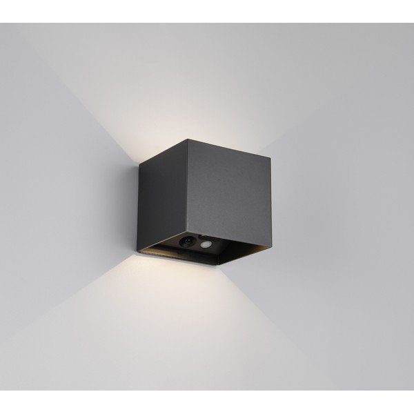 Corp de iluminat pentru exterior LED de perete cu senzor de mișcare cu USB (înălțime 10 cm) Genie – Reality-image-1