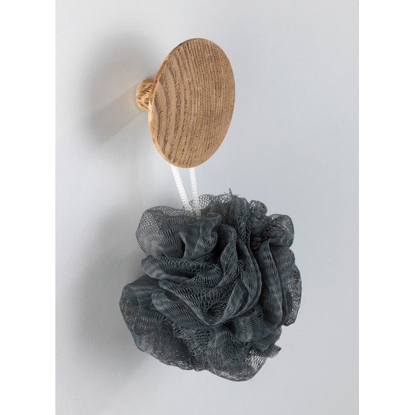 Cârlig de perete Wenko Melle, ⌀ 8 cm, decor lemn stejar-image-1