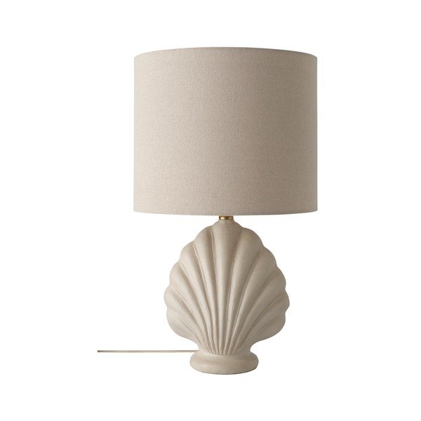Veioză albă/bej din polirășină (înălțime 58 cm) Shelley – Ellos Home-image-3