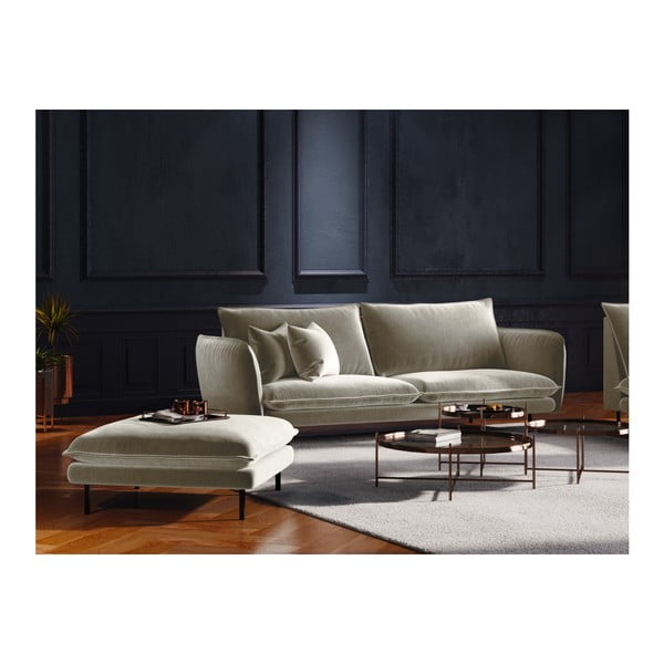 Taburet Cosmopolitan Design Vienna, 100 x 80 cm, bej-image-4