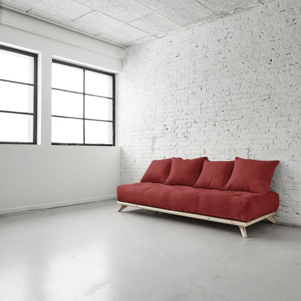 Canapea Senza Natural/Passion Red-image-2
