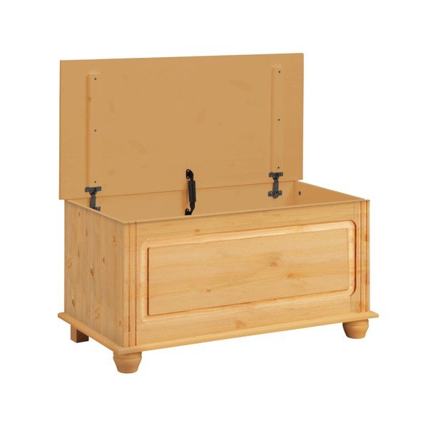 Cufăr din lemn masiv de pin Støraa Fiona-image-2