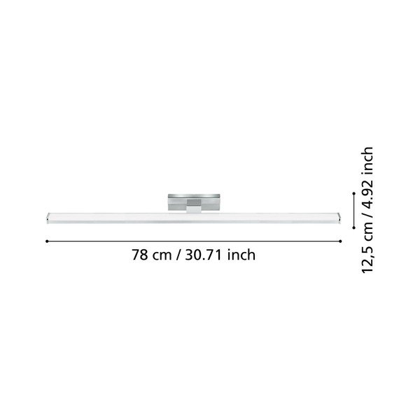 Aplică de perete argintie LED PANDELLA 1 – EGLO-image-2