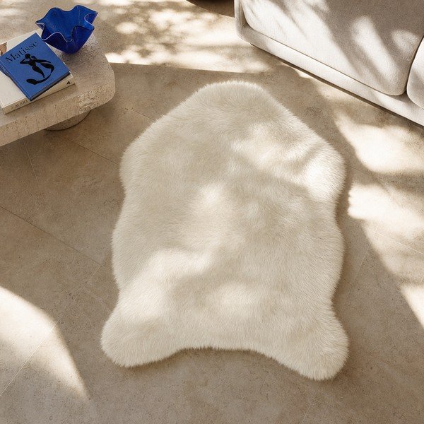 Blană artificială Tiseco Home Studio Sheepskin, 80 x 150 cm, bej-image-4