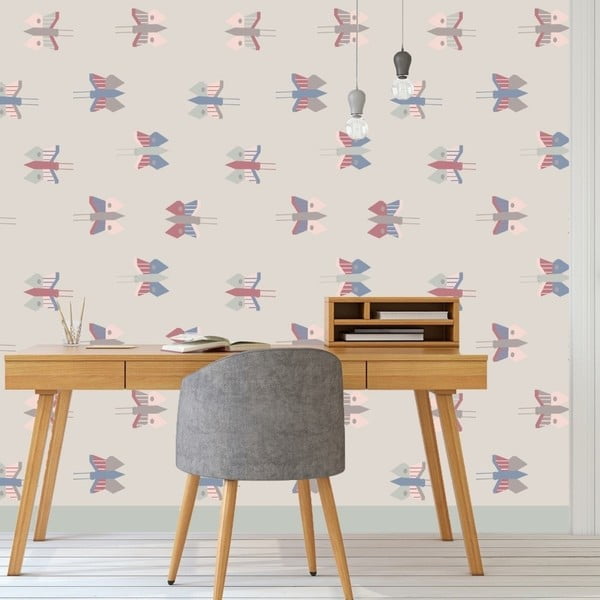 Tapet pentru camera copiilor Art For Kids Vintage, 48 x 1000 cm-image-1