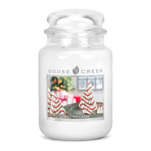 Lumânare aromată în recipient de sticlă Goose Creek Zahăr de Crăciun, 0,68 kg