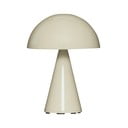 Veioză crem LED cu intensitate reglabilă (înălțime 20 cm) Mush – Hübsch