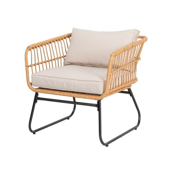Set de 2 scaune de grădină din rattan Vistdal - Bonami Essentials 