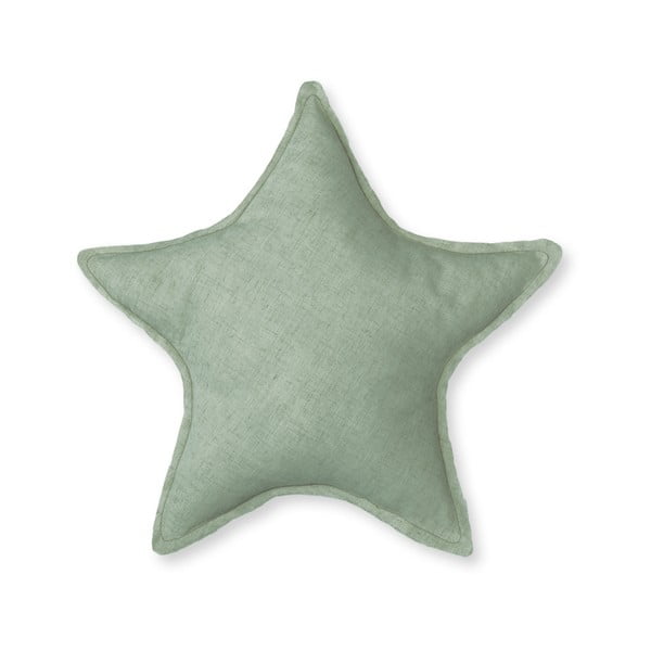 Pernă decorativă Little Nice Things Star, verde